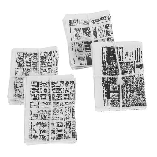 Warmhm Puppenhauszeitung Miniatur-puppenhausbücher Puppenhaus Bücher Puppenhaus-minibuch Puppenhausmöbel Minibücher Für Puppenhaus Miniaturbuch Winziges Buch Miniatur-Dinge Papier von Warmhm