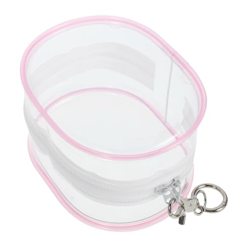 Warmhm Puppentasche aus Baumwolle Puppentragetasche klar Schlüssel für Puppenträger mit Tasche hängende Dekoration Multifunktionstasche kleine Aufbewahrungstasche PVC Rosa Warmhm Puppentasche aus Baumwolle Puppentragetasche klar Schlüssel für Puppenträger mit Tasche hängende Dekoration Multifunktionstasche kleine Aufbewahrungstasche PVC Rosa von Warmhm
