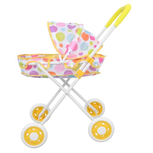 Warmhm Miniatur-puppenwagen Puppenhaus-zubehör Lebensechter Kinderwagen Für Rollenspiele Für Jungen Und Mädchen von Warmhm