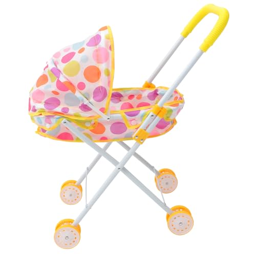 Warmhm Puppenwagen puppenmöbel doll Stroller doll Accessories Wagen puppenkutsche Kinderwagen Spielhauszubehör Babyzubehör für 2-Jährige Eisen Warmhm Puppenwagen puppenmöbel doll Stroller doll Accessories Wagen puppenkutsche Kinderwagen Spielhauszubehör Babyzubehör für 2-Jährige Eisen von Warmhm