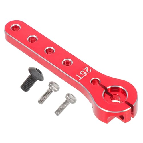 Warmhm RC-Flugzeug-Upgrade Lenkung Arm für Auto Fernbedienung Verknüpfung ferngesteuertes Flugzeugzubehör Lenkstange aus Metall RC-Flugzeugteil Aluminiumlegierung rot Warmhm RC-Flugzeug-Upgrade Lenkung Arm für Auto Fernbedienung Verknüpfung ferngesteuertes Flugzeugzubehör Lenkstange aus Metall RC-Flugzeugteil Aluminiumlegierung rot von Warmhm