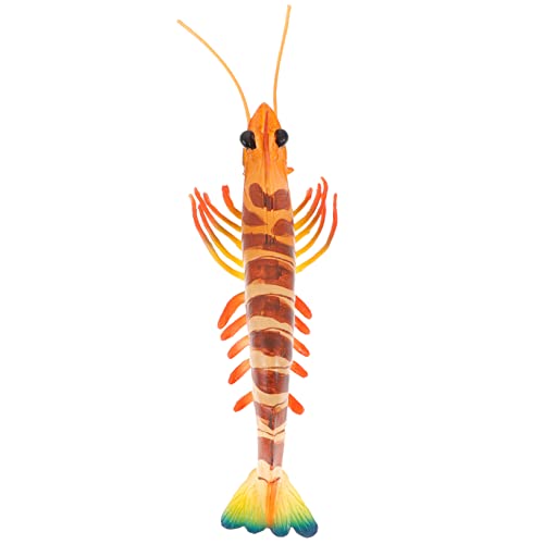 Warmhm Realistisches Garnelenmodell Künstliche Meeresfrüchte Figur für Simulation zur Tiererziehung Dekoration für Aquarien und Schreibtische Warmhm Realistisches Garnelenmodell Künstliche Meeresfrüchte Figur für Simulation zur Tiererziehung Dekoration für Aquarien und Schreibtische von Warmhm