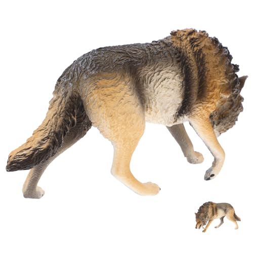 Warmhm Nordamerikanisches Braunmodell - Tierspielzeug Wildtierdekor Abs-Material Heimdekoration von Warmhm