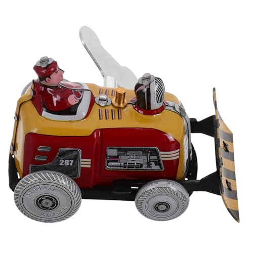Warmhm Retro Schneepflug LKW Aufziehauto Spielzeug Vintage Handwerk Für Fotografie Für Kinder von Warmhm