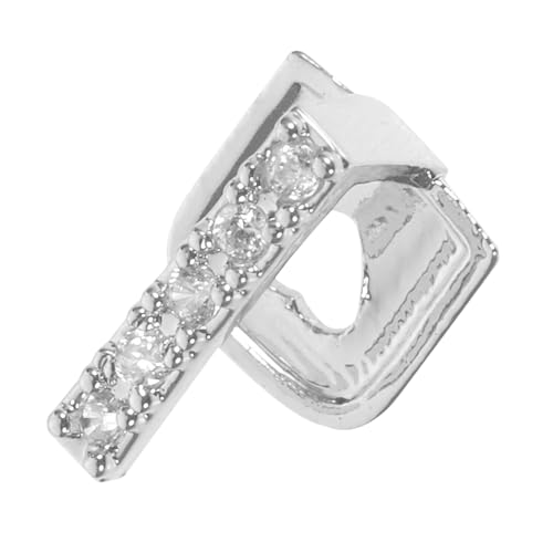 Warmhm Rhinestone Zahn Grill für Hip Hop Cosplay Partys Funkelnde Zahn Schmuck Accessoire Abnehmbar für Halloween Konzerte und Geburtstagsfeiern von Warmhm