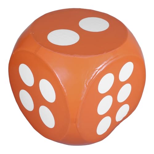 Warmhm Riesige Schaumstoffwürfel für Partys Sicheres familienspiele Farbenfrohes große Schaumstoffwürfel Kleinkind Eva Orange von Warmhm