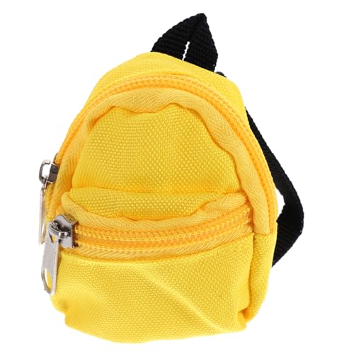 Warmhm Rucksack Modell Dekorativer Mini Rucksack für Puppenhaus Zubehör Perfektes Accessoire für DIY Projekte und Fotografie Langlebig von Warmhm
