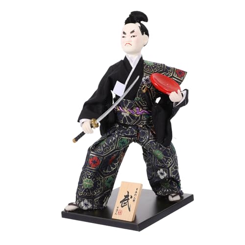 Warmhm Samurai Ninja Doll Figur Mini Die Samurai-Puppe Mit Deko Desktop-Samurai-Ornament Traditionelle Japanische Puppe Japanische Desktop-verzierung Heimwerken Stoff Warmhm Samurai Ninja Doll Figur Mini Die Samurai-Puppe Mit Deko Desktop-Samurai-Ornament Traditionelle Japanische Puppe Japanische Desktop-verzierung Heimwerken Stoff von Warmhm