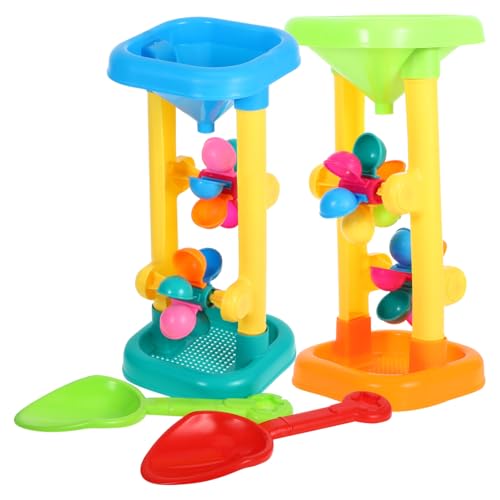 Warmhm Sandstrand-Spielzeug-Spielset Kinder-Sandrad-Spielzeug Kinderspielzeug Strand-Sandspielzeug Wasserrad-Spielzeug Strand-Sanduhr-Spielzeug Für Kinder von Warmhm