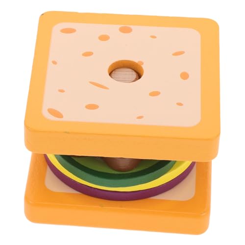 Warmhm Sandwich- Holz kinderküche holzspielzeug küchenzubehör stapelspielzeug Lebensmittelspielzeug Spielzeugnahrung Spielküchenzubehör hölzern Warmhm Sandwich- Holz kinderküche holzspielzeug küchenzubehör stapelspielzeug Lebensmittelspielzeug Spielzeugnahrung Spielküchenzubehör hölzern von Warmhm