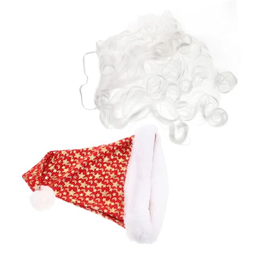 Warmhm Santa Claus Kostüm Teilig mit Falschem und Weihnachtsmütze Langlebiges Cosplay Zubehör für Weihnachtsfeiern Karneval Party Verkleidung für Erwachsene und Jahresendveranstaltungen Warmhm Santa Claus Kostüm Teilig mit Falschem und Weihnachtsmütze Langlebiges Cosplay Zubehör für Weihnachtsfeiern Karneval Party Verkleidung für Erwachsene und Jahresendveranstaltungen von Warmhm