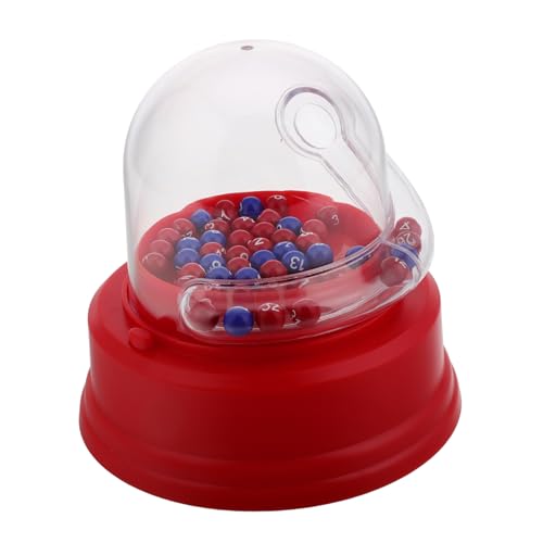 Warmhm Satz Shaker Party Zahlenwahl Glücksballmaschine Lotto Mini-Verkaufsautomat Wissenschaftliche Experimente für Plastik Warmhm Satz Shaker Party Zahlenwahl Glücksballmaschine Lotto Mini-Verkaufsautomat Wissenschaftliche Experimente für Plastik von Warmhm