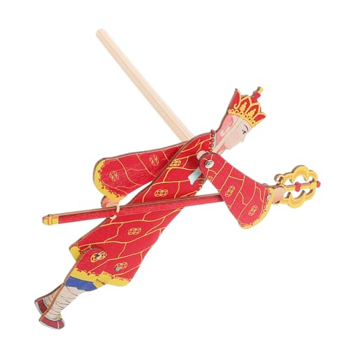 Warmhm Schattenspielspielzeug traditionelle Schattenfiguren Puppentheater für Kleinkinder Puppenspielzeug und Zubehör Puppentheaterset für hölzern rot Warmhm Schattenspielspielzeug traditionelle Schattenfiguren Puppentheater für Kleinkinder Puppenspielzeug und Zubehör Puppentheaterset für hölzern rot von Warmhm