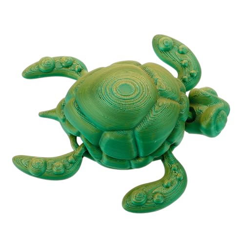 Warmhm Schildkrötenstatuen Für Den Garten Ozeantierfiguren Klein Meeresschildkröten-partydekorationen Green Plastik Warmhm Schildkrötenstatuen Für Den Garten Ozeantierfiguren Klein Meeresschildkröten-partydekorationen Green Plastik von Warmhm