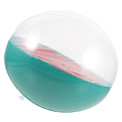 Warmhm Schlagball interaktives kinderball strand urlaub Transparenter Strandball balongas aufblasbares Ballspielzeug Strand aufblasbarer Ball kleiner Wasserball Outdoor-Ball von Warmhm