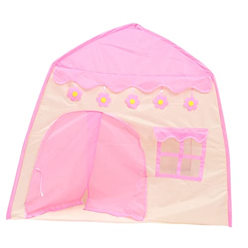 Warmhm Schlossspielzelt für Tragbares Spielhaus aus Faltbares Prinzessinnenzelt Rosa für Drinnen und Draußen mit Floralem Design für Stundenlangen Spielspaß Warmhm Schlossspielzelt für Tragbares Spielhaus aus Faltbares Prinzessinnenzelt Rosa für Drinnen und Draußen mit Floralem Design für Stundenlangen Spielspaß von Warmhm