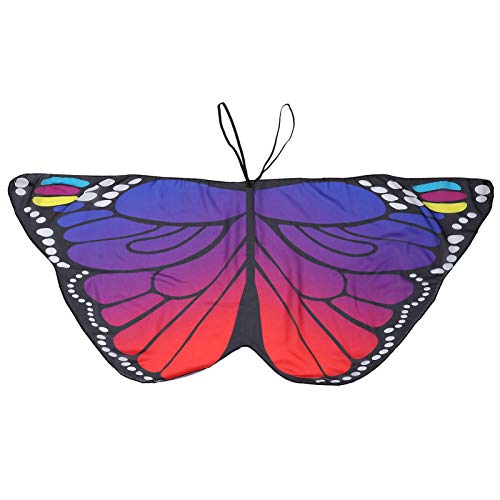 Warmhm Schmetterlings Umhang für Leichter Cosplay Umhang Blau Rot für Bühnenaufführungen Karneval Fasching und Mottopartys für Kreative Kostüme Warmhm Schmetterlings Umhang für Leichter Cosplay Umhang Blau Rot für Bühnenaufführungen Karneval Fasching und Mottopartys für Kreative Kostüme von Warmhm
