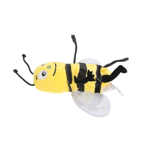 Warmhm Schmetterlings-tierhandpuppe Schmetterling Stofftier Bienenpuppe Bienenzeug Honigbienen-plüschhandpuppe Tierpuppen Für Bienen-kuscheltiere Handpuppen Für Pp Baumwolle von Warmhm