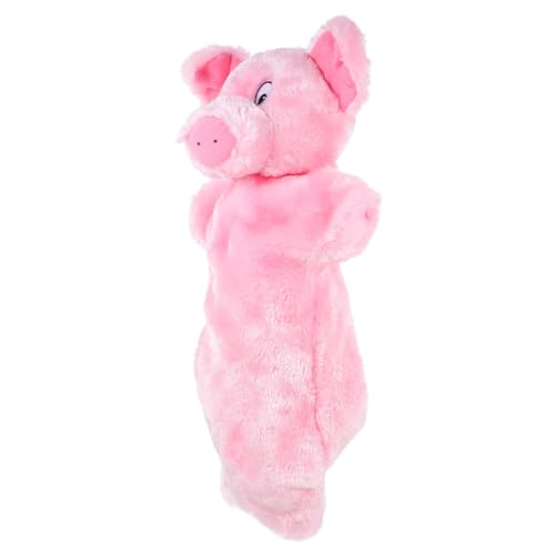 Warmhm Schwein Handpuppe Kreatives Schweinespielzeug Realistisches Handspielzeug Schweinespielzeug Für Dekorative Schweinepuppe Lebensechte Schweinepuppe Rosa Pp Baumwolle von Warmhm