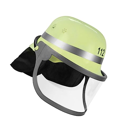 Warmhm Sicherheitshut Spielzeug für Kinder Kreativer Feuerwehrhelm Leicht und Tragbar Partyzubehör für Themenfeiern Langlebiges und Unterhaltsames Feuerspielzeug von Warmhm