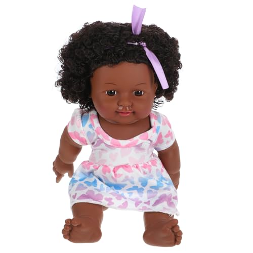 Warmhm Simulation Einer Babypuppe Puppenspielzeug Amerikanische Puppen für Mädchen Puppen für Babys Babypuppen Babypuppe für Babypuppe schwarz Kleine Babypuppe Vinyl Warmhm Simulation Einer Babypuppe Puppenspielzeug Amerikanische Puppen für Mädchen Puppen für Babys Babypuppen Babypuppe für Babypuppe schwarz Kleine Babypuppe Vinyl von Warmhm
