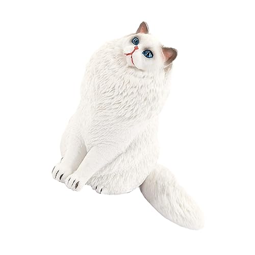 Warmhm Katzen Kätzchen Spielzeug Realistische Kunststoff Katze Tragbare S Omnament Für Wohnkultur Warmhm Katzen Kätzchen Spielzeug Realistische Kunststoff Katze Tragbare S Omnament Für Wohnkultur von Warmhm