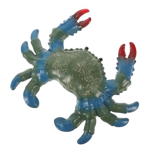 Warmhm Simulation Krabbenmodell Lernspielzeug für Tiermodell Perfektes Strandspielzeug Dekoratives Accessoire für Aquarien und Fördert Kreatives und Vorstellungskraft von Warmhm
