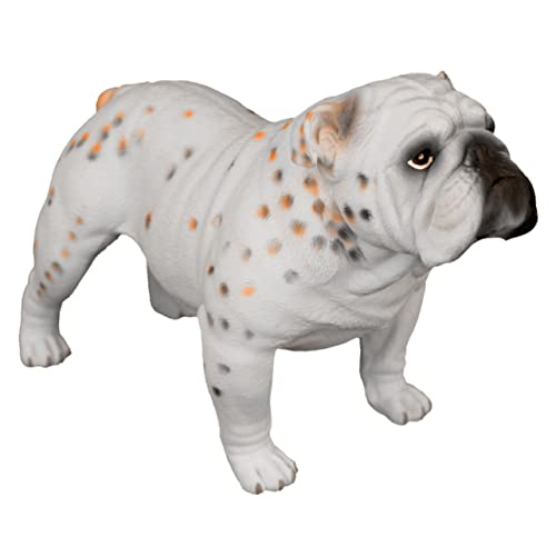 Warmhm Simulations-Bulldogge Bulldog-simulationsmodell Tierförmige Modellverzierung Bulldoggenfiguren Kleines Solides Hundemodell Simulationshundefiguren Dekoratives Modell Beige Plastik Warmhm Simulations-Bulldogge Bulldog-simulationsmodell Tierförmige Modellverzierung Bulldoggenfiguren Kleines Solides Hundemodell Simulationshundefiguren Dekoratives Modell Beige Plastik von Warmhm