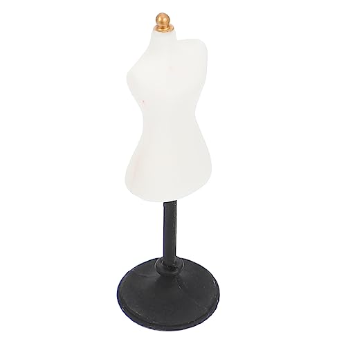 Warmhm Simulations-Schaufensterpuppenständer Kind Männchen Miniaturen Figur winzig puppenkleiderbügel Puppen kleiderbügel Schneiderpuppe Mini Mini-Schaufensterpuppen Harz Weiß von Warmhm