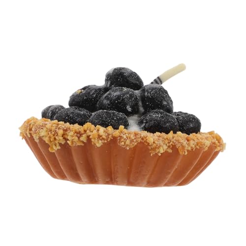 Warmhm Simulations-eierkuchenmodell Realistisch Ornament Simulierter Eierkuchen Künstliches Dessertspielzeug Obst Künstliche Dessertpräsentation Lebensecht Stütze Plastik von Warmhm