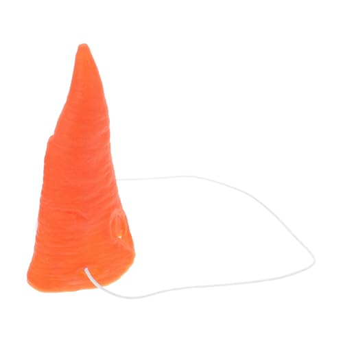 Warmhm Snowman Carrot Nose Fake Nose Costume Prop for Party Dress Up Cosplay Artificial Cosplay Accessory for Christmas Halloween Snowman Decoration von Warmhm