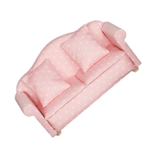 Warmhm Sofa Mit Punkten Kinderspielzeug Holzspielzeug Für Puppenhäuser Ideales Zubehör Für Spielzimmer Und Kinderzimmer Dekoration Warmhm Sofa Mit Punkten Kinderspielzeug Holzspielzeug Für Puppenhäuser Ideales Zubehör Für Spielzimmer Und Kinderzimmer Dekoration von Warmhm