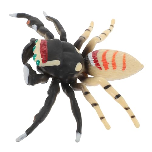 Warmhm Spinnenspielzeugmodell Und Figur Gefälscht Insekt Streich Spinnenmodell Spinnendekor Streichmodell Halloween-Requisiten Partytrickspinne Spinnenschmuck Spinnenmodelle Plastik von Warmhm