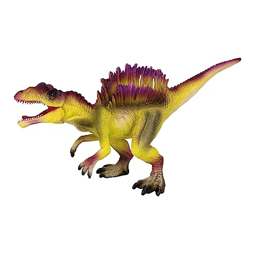 Warmhm Spinosaurus-Modell kinderspielzeug für Dinosaurier-Modelle Dinosaurierfigur aus Kunststoff Kinderspielfiguren Dinosaurier Plastik Yellow von Warmhm