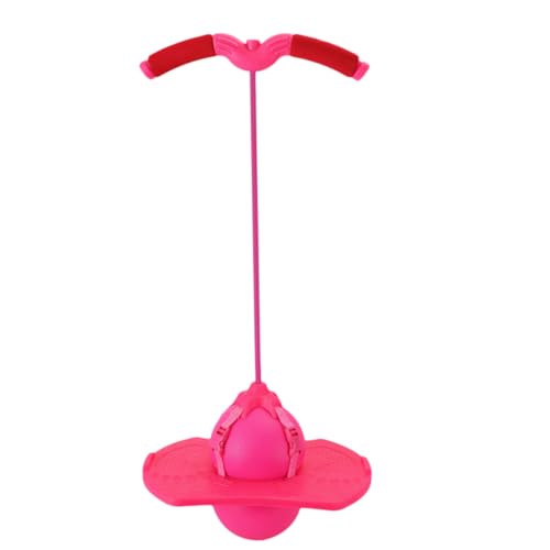 Warmhm Sportspielzeug Für Draußen Kinderspielzeug Kindersportspielzeug Sportzubehör Springball Mit Griff Gymnastikball Lustiges Kindersportspielzeug Rosa von Warmhm