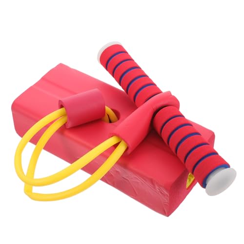 Warmhm Sprungspielzeug für Bouncing Toy für Spaß Drinnen und Draußen Fördert Motorische Fähigkeiten und Gleichgewicht Rot von Warmhm