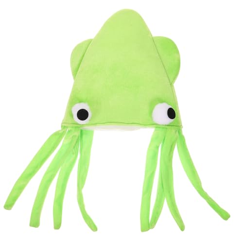 Warmhm Squid Hat für Erwachsene Lustiger Plüschhut für Karneval Mottoparty und Halloween Kreative Kopfbedeckung mit Octopus Design Leicht und Bequem Fotorequisit für Unvergessliche Warmhm Squid Hat für Erwachsene Lustiger Plüschhut für Karneval Mottoparty und Halloween Kreative Kopfbedeckung mit Octopus Design Leicht und Bequem Fotorequisit für Unvergessliche von Warmhm