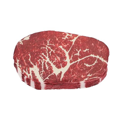 Warmhm Steak-Modell Kunstfleisch Zur Partydekoration Künstliche Lebensmittel-Requisiten Künstliches Steak Zur Marktpräsentation Ausstellungsstück Gefälscht Einzelhandel Essen Polymer Harz von Warmhm
