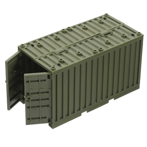 Warmhm Stielspielzeug Behälter Container Klein Konstruktionsspielzeug Mini Spielsachen Baustützen Bauklötze Auto Autozubehör Cars Spielzeuge Plastik Green Warmhm Stielspielzeug Behälter Container Klein Konstruktionsspielzeug Mini Spielsachen Baustützen Bauklötze Auto Autozubehör Cars Spielzeuge Plastik Green von Warmhm