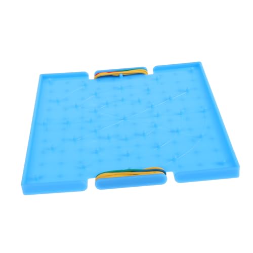 Warmhm Studenten-pinnwand Stellenwertdiagramm Geobretter Für Geometrisches Modell Geometrie Platzwertkarten Geotafeln Für Das Klassenzimmer Mathe-Spiele Plastik Blue von Warmhm