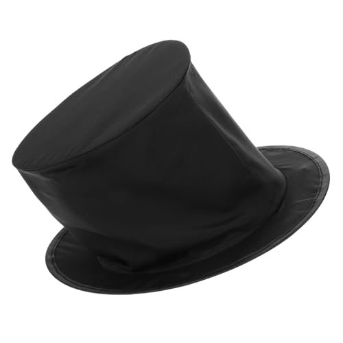 Warmhm Tarnkappe Hoher Zylinder Boas Für Party-massen Zusammenklappbarer Zauberer-Zylinder Herren Zylinder Zusammenklappbarer Zylinder Steampunk-Hut Zylinder Black Polyester Warmhm Tarnkappe Hoher Zylinder Boas Für Party-massen Zusammenklappbarer Zauberer-Zylinder Herren Zylinder Zusammenklappbarer Zylinder Steampunk-Hut Zylinder Black Polyester von Warmhm
