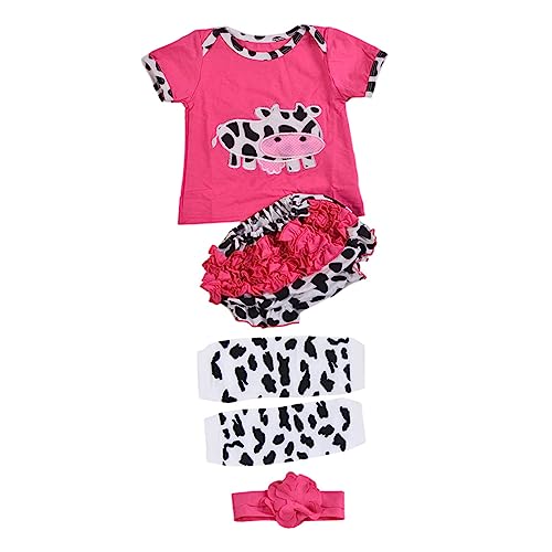 Warmhm Teiliges Für Reborn Puppen Niedliches Kuh Kurzarm Shirt Und Shorts Für Puppen Mädchen Outfit Für Neugeborene Und Kleinkinder Puppenkleidung Zubehör Warmhm Teiliges Für Reborn Puppen Niedliches Kuh Kurzarm Shirt Und Shorts Für Puppen Mädchen Outfit Für Neugeborene Und Kleinkinder Puppenkleidung Zubehör von Warmhm
