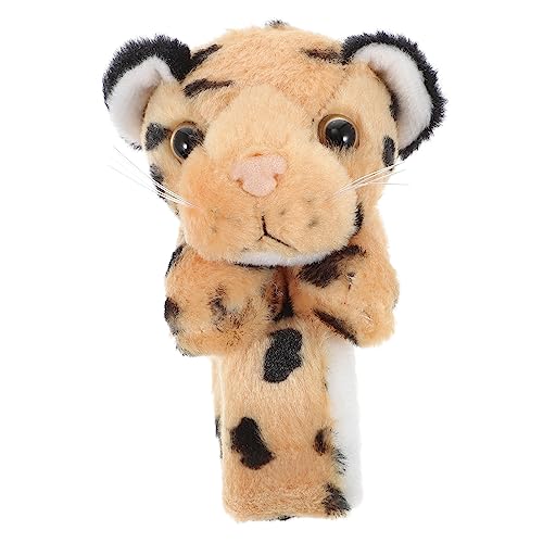 Warmhm Tier Slap Armband Leopard Design Kuscheltier Geburtstags Mitgebsel für Dschungel Thema Partyzubehör Sicher und Kinderfreundlich für Schul und Kostümpartys von Warmhm
