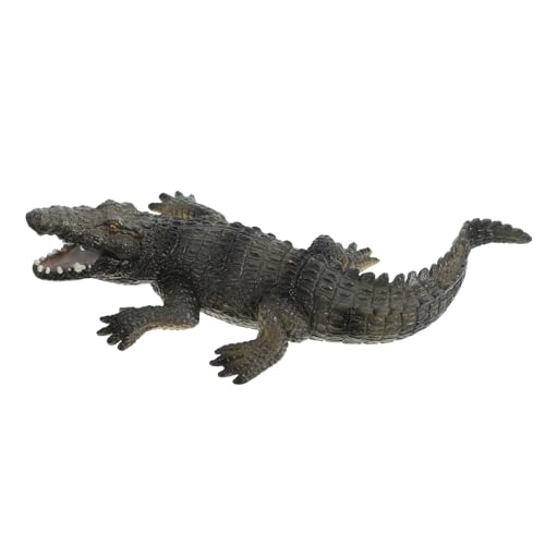 Warmhm Tiermodell- Krokodil-spielzeugfigur Realistische Krokodilstatue Kinderspielzeug Tiere Spielzeuge Kleine Krokodilstatue Hellbraun Abs Warmhm Tiermodell- Krokodil-spielzeugfigur Realistische Krokodilstatue Kinderspielzeug Tiere Spielzeuge Kleine Krokodilstatue Hellbraun Abs von Warmhm