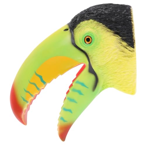 Warmhm Toucan Handpuppe für Interaktives aus Weichem Waschbarem Material für Rollenspiele und Kreative Aktivitäten Fördert Kommunikation und Eltern Interaktion von Warmhm
