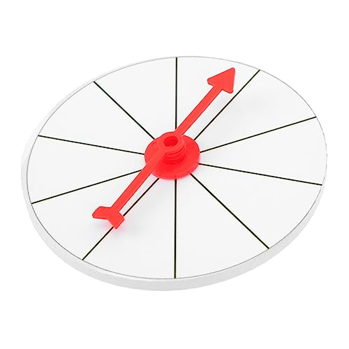Warmhm Trinkspiel Drehschutzmittel Bitte Bar-Party-Plattenspieler Partyspiele Für Sprechen Brettspiel- Schicksalsrad Lustig Erhalten Wille Spiel Trinken Tisch Plastik Weiß von Warmhm