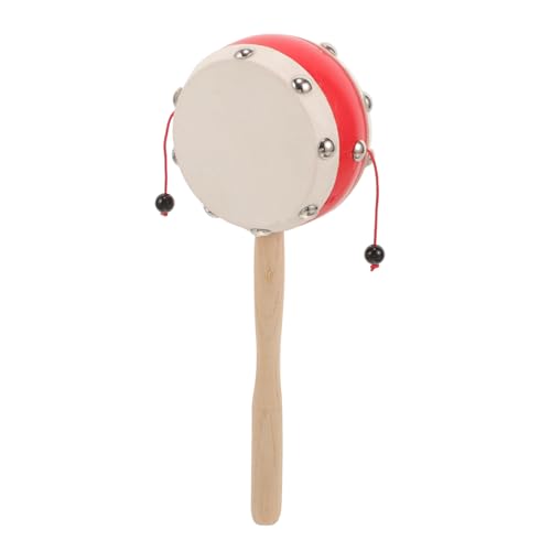 Warmhm Trommel für Traditionelles Musikinstrument Handgefertigtes Rasselspielzeug für Neugeborene und Kleinkinder Fördert Sensorische Entwicklung und Motorische Fähigkeiten Warmhm Trommel für Traditionelles Musikinstrument Handgefertigtes Rasselspielzeug für Neugeborene und Kleinkinder Fördert Sensorische Entwicklung und Motorische Fähigkeiten von Warmhm