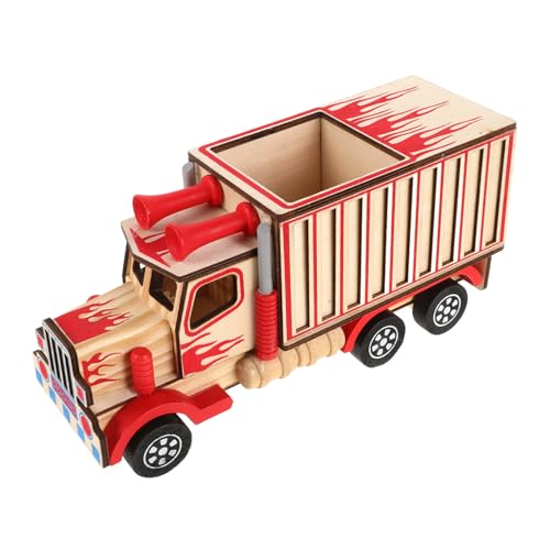 Warmhm Truck Dekoration Handgefertigtes Modell Holzspielzeug für Büro Zuhause Geschenkideen für Anlässe Wie Geburtstage und Hochzeiten Detailreiche Ausführung Vielseitig Einsetzbar Warmhm Truck Dekoration Handgefertigtes Modell Holzspielzeug für Büro Zuhause Geschenkideen für Anlässe Wie Geburtstage und Hochzeiten Detailreiche Ausführung Vielseitig Einsetzbar von Warmhm