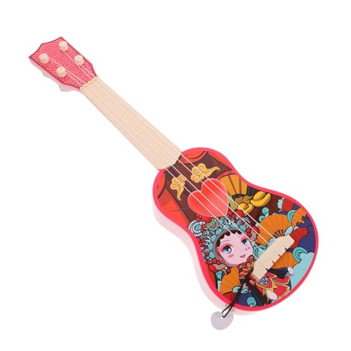 Warmhm Ukulele Mini Musikinstrument für Frühe Lernhilfe Rot Stabiles Design für Musikspiele und Kreative Aktivitäten Warmhm Ukulele Mini Musikinstrument für Frühe Lernhilfe Rot Stabiles Design für Musikspiele und Kreative Aktivitäten von Warmhm