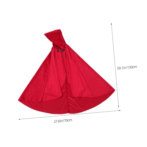Warmhm Unisex Renaissance Umhang aus Weichem Spandex mit Kapuze Mittelalterlicher Kostüm Umhang für Damen Herren Vielseitiger Cape Foto Requisite für Halloween Cosplay Party Warmhm Unisex Renaissance Umhang aus Weichem Spandex mit Kapuze Mittelalterlicher Kostüm Umhang für Damen Herren Vielseitiger Cape Foto Requisite für Halloween Cosplay Party von Warmhm